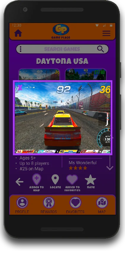 Game Screen video Game Place