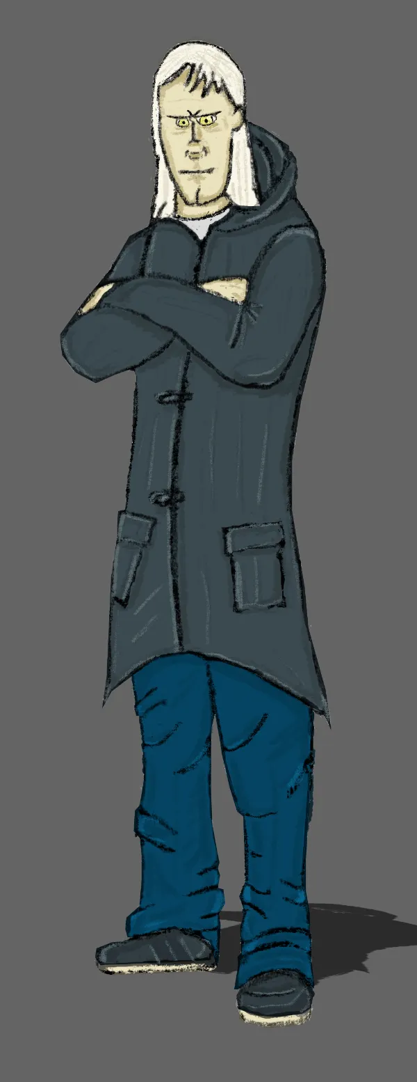 Mason character color concept