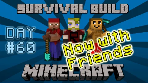 Minecraft survival build thumbnail